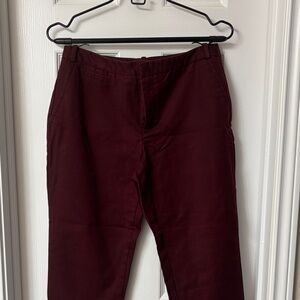 Zara Women's Burgundy Trousers